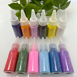 ���l��ɫ��ɳDIY�ֹ�����Ã�ͯ�ʘ�ɳ��ɫ���x����ƿ�bȾɫ��ɰ