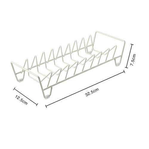 Kitchen shelf for placing bowls and plates, household multi-functional bowl and dish storage rack, counter water drainage rack, display rack