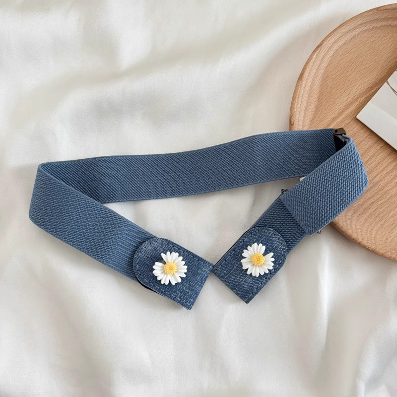 Cinturón perezoso para mujer jeans apretar cinturón portátil cintura artefacto cinturón invisible cinturón elástico simple