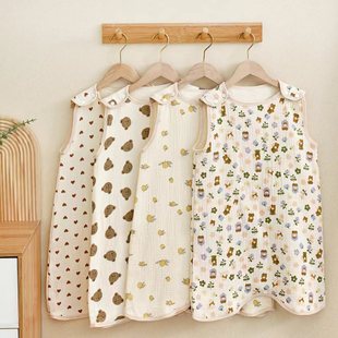 Wholesale summer thin baby kick-proof summer air conditioning belly baby sleeping bag