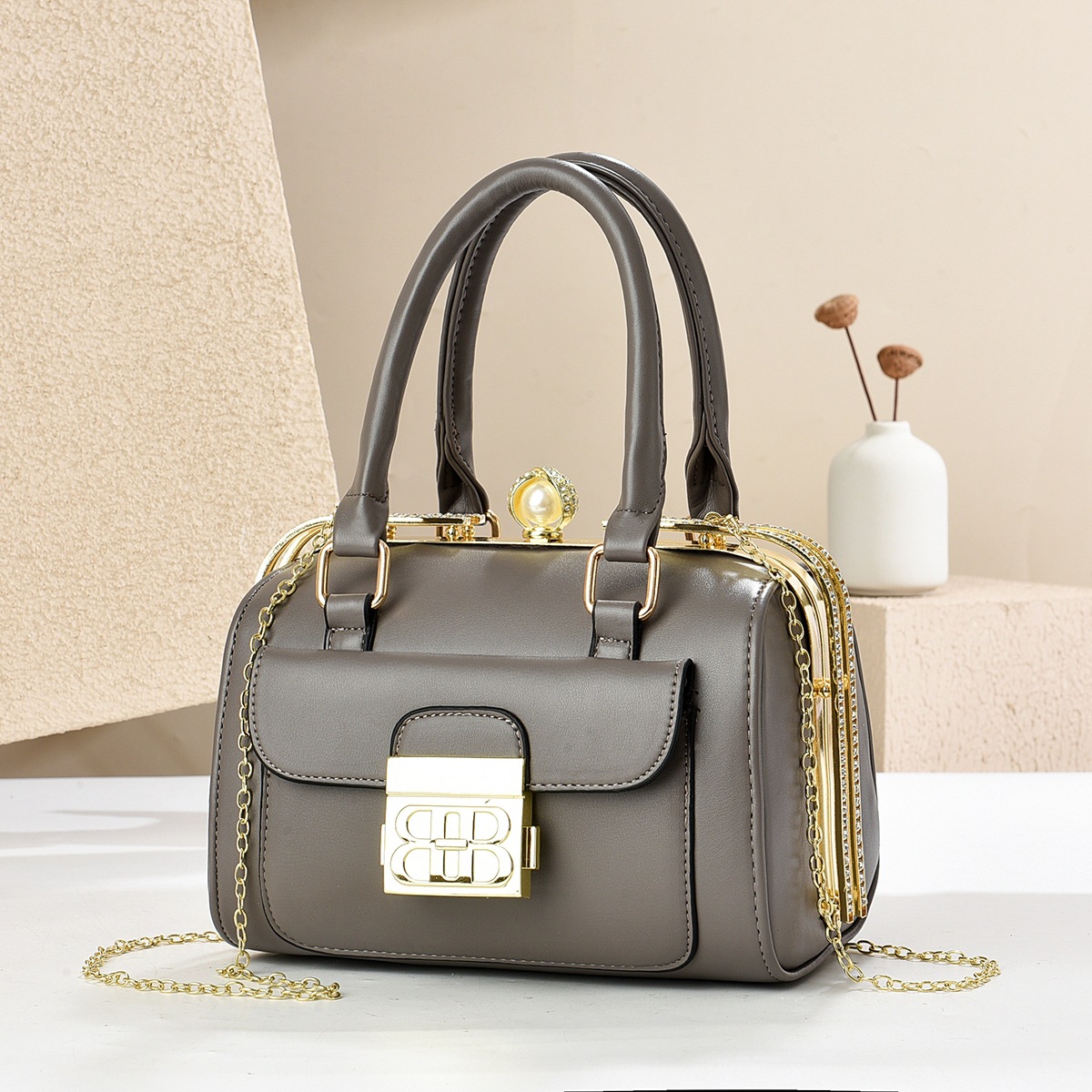 Bolso de moda de verano para mujer, fabricante de un solo hombro, bolso de madre, comercio exterior 2025, nuevo bolso de mensajero de todo fósforo para mujer atmosférica