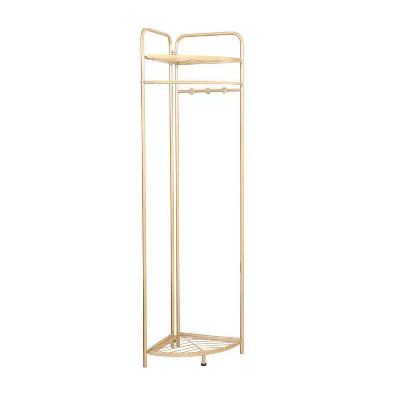 Esquina móvil perchero esquina percha de almacenamiento de ropa percha salón dormitorio percha de almacenamiento al por mayor