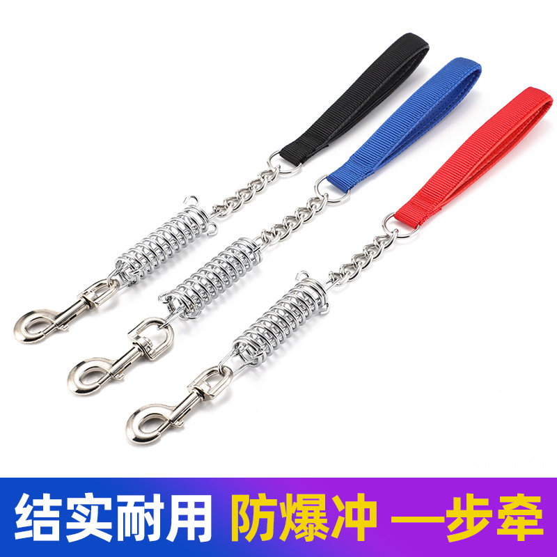 Correa para perros a prueba de explosiones para entrenamiento, correa para perros corta, para perros medianos y grandes, correa para perros de un solo paso