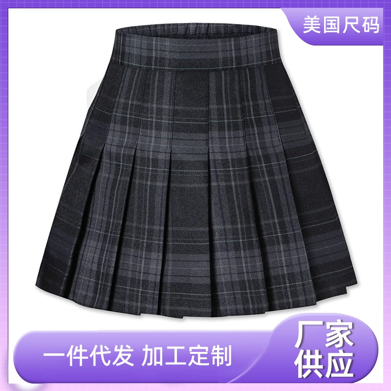 Юбка-плиссе Amazon JK, клетчатый принт, различные фасоны, защитные шорты от просвечивания, размеры США, большие размеры в наличии