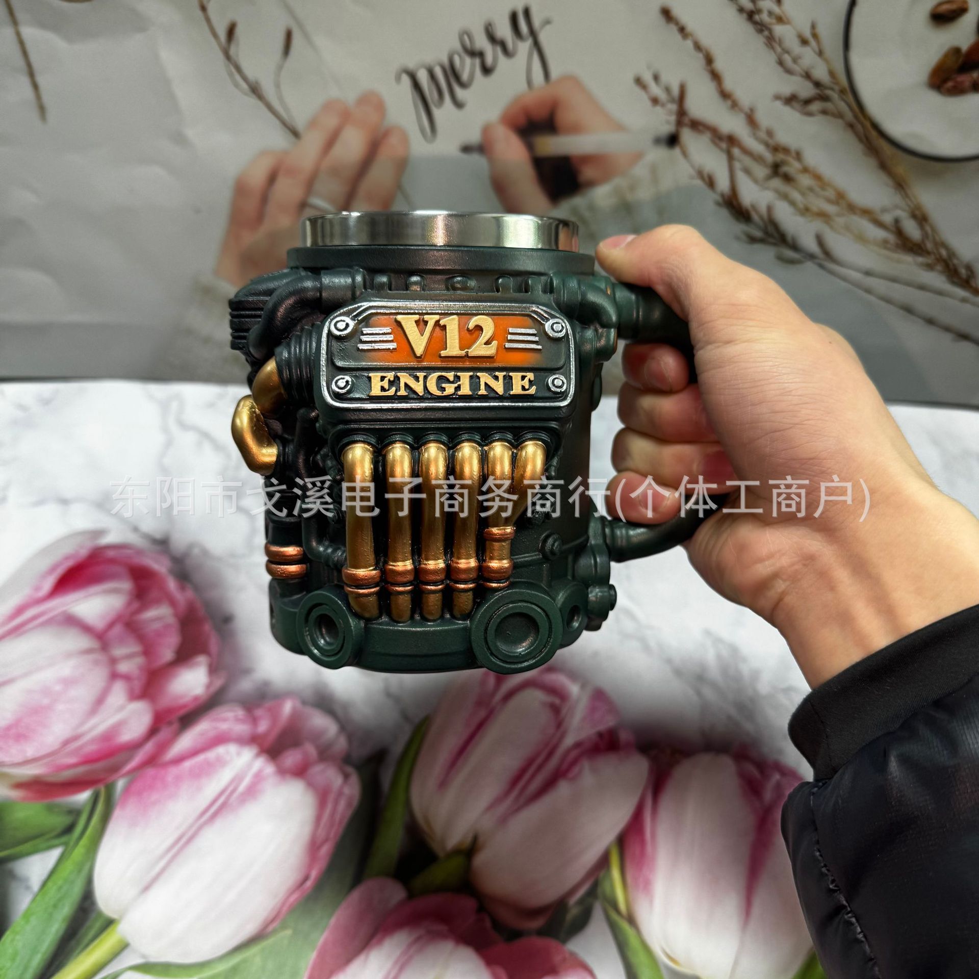 Nuevo SparkPlugMug transfronterizo coleccionista de automóviles originales de alto valor de chispa Semak taza de café