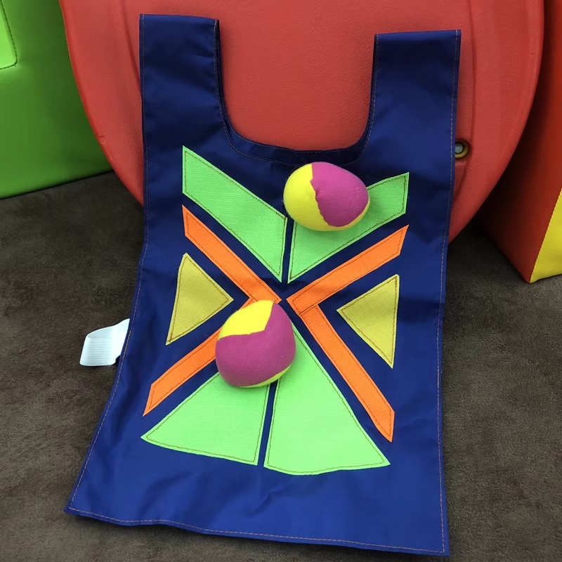 Jardín de infantes camiseta pegajosa chaleco deportivo para evitar camiseta pegajosa equipo de entrenamiento sensorial de los niños equipo de ejercicio cooperativo