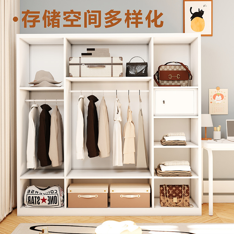 Asia oriental más vendido armario de impresión transfronterizo casillero para el hogar puerta corredera armario de almacenamiento de dormitorio para niños fábrica de comercio exterior image 4