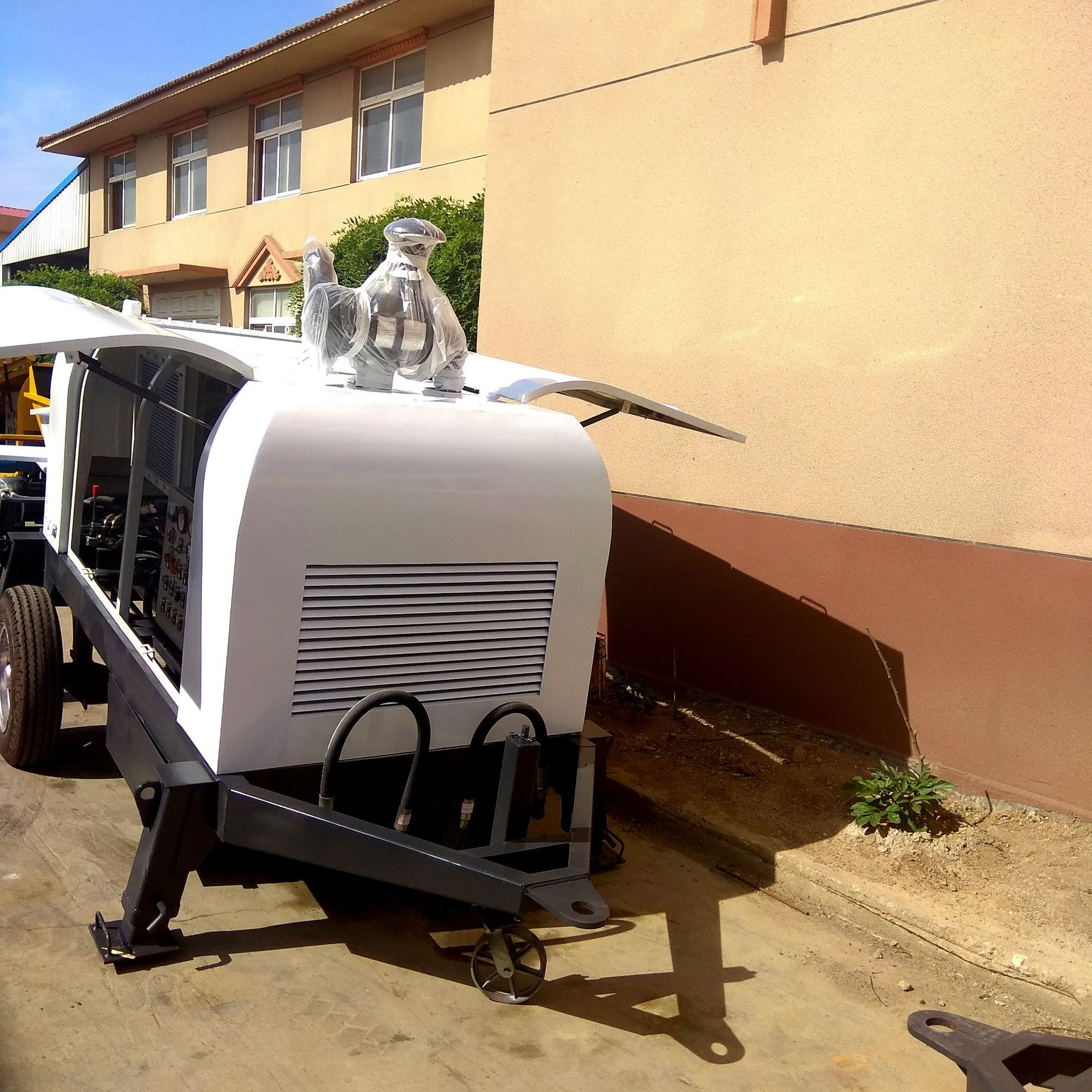 混凝土输送泵 混凝土泵机 农建用混凝土拖泵 地泵 潍柴道依茨泵机