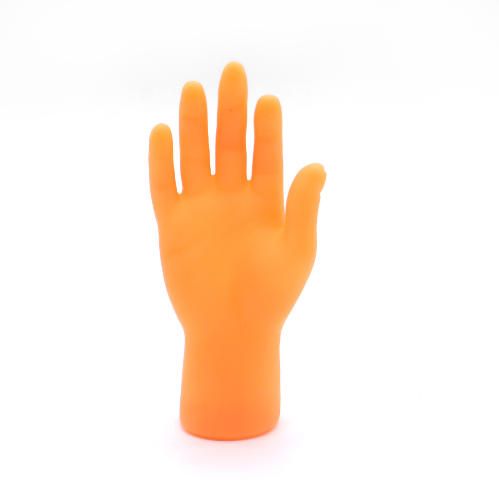 Juguetes para gatos divertidos para mascotas, manos pequeñas de vinilo, juegos de dedos para gatos, juguetes para gatos, mini palmas, suministros para gatos