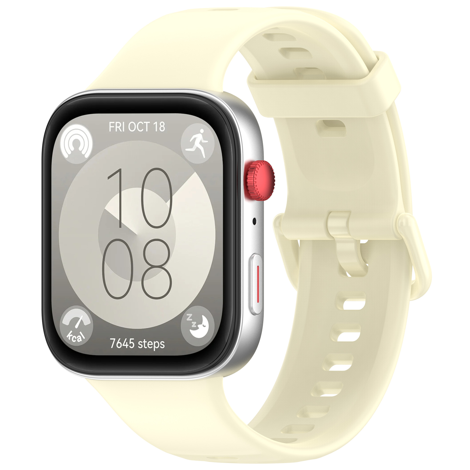 Nuevos productos para el reloj Huawei Fit3, pulsera de silicona de botón de color, pulsera oficial de Huawei Fit3