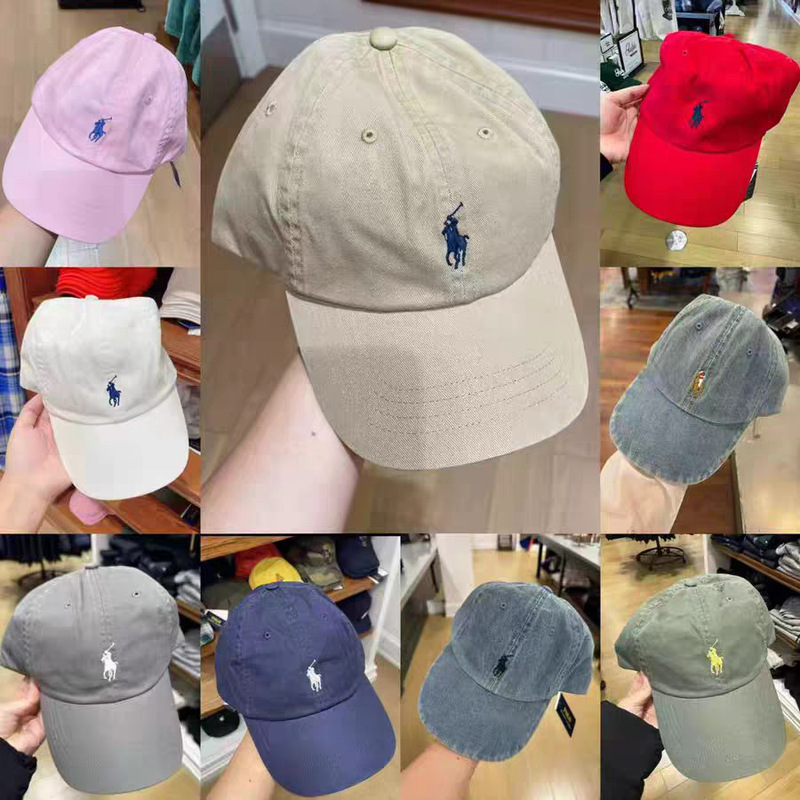 Polo Hat with Pony Logo, Baseball Cap, Ralph Lauren Duckbill Cap, Versatile, Face-Slimming, Sports Sunshade Cap Polo Hat with Pony Logo, Baseball Cap, Ralph Lauren Duckbill Cap, Versatile, Face-Slimming, Sports Sunshade Cap