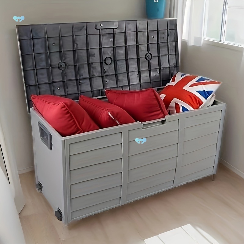 260L Large Weatherproof Outdoor Garden Storage Box con Transfronterizo