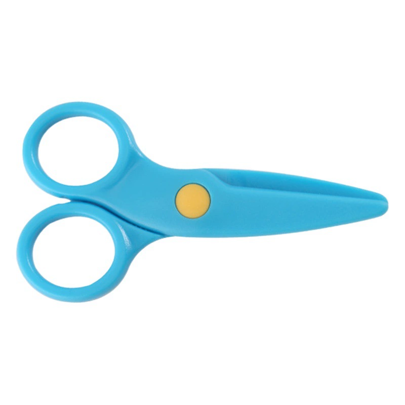 Детские безопасные маленькие ножницы ручной работы творчество Ножницы для учеников начальной школы не повреждают руки ножницы с круглой головкой детский сад маленькие ручной работы