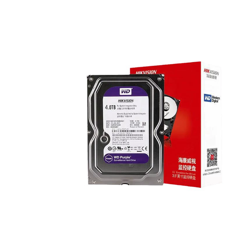 Применимо к SATA Western Purple Panpan Haikang Weisan 4TB/6TB 5400 Мониторинг Жесткий диск Механический диск OE