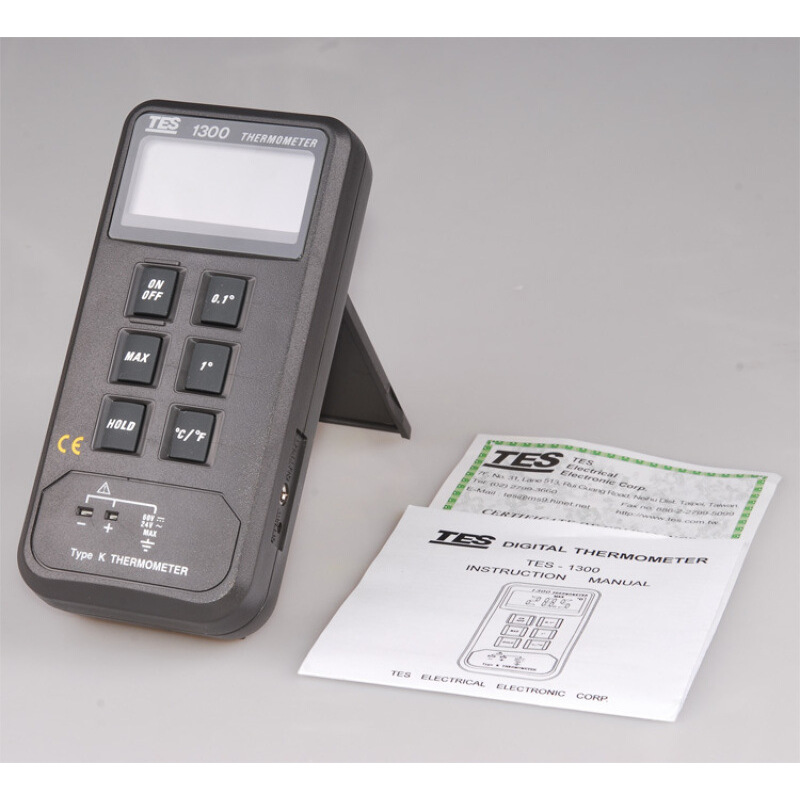 泰仕TES1300温度表 温度表 TES-1300测温仪