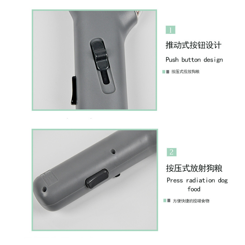 Alimentador para mascotas Alimentador de bocadillos para perros y gatos Catapulta de comida para perros Juguetes interactivos para perros Entrenamiento al aire libre Suministros para mascotas