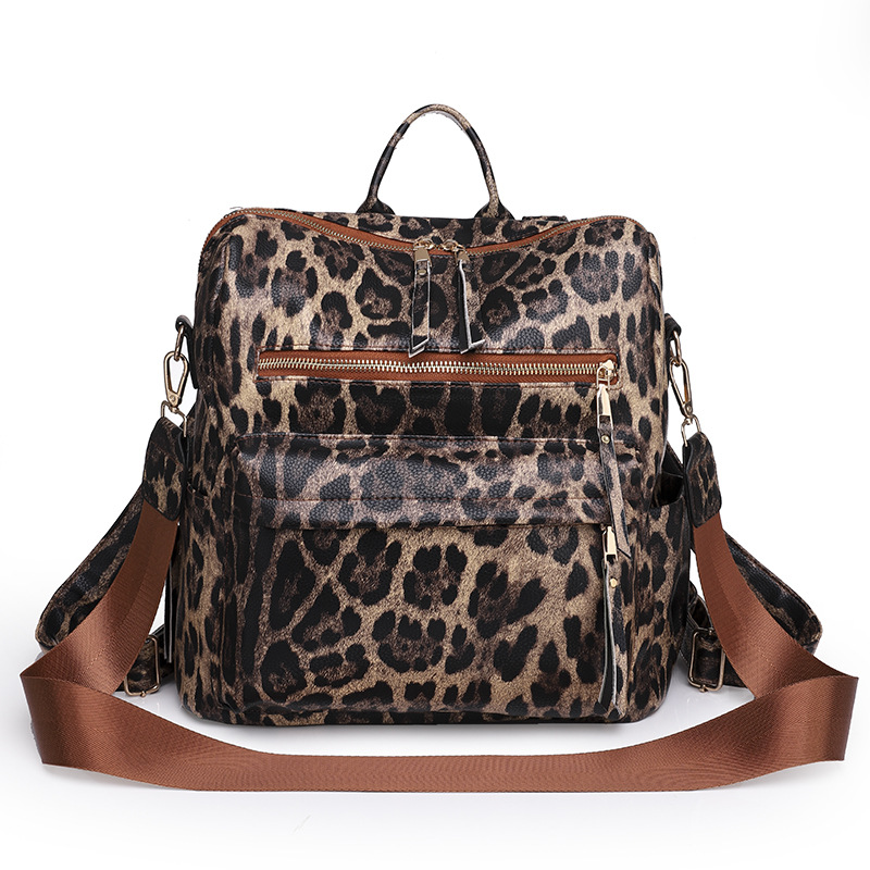 Mochila de gran capacidad transfronteriza zhenli mochila de mujer retro europea y americana mochila multifuncional para mujer