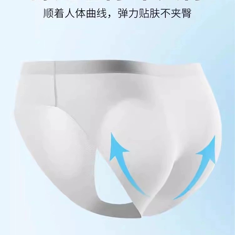 Men's sexy silk summer thin breathable quick dry pants
