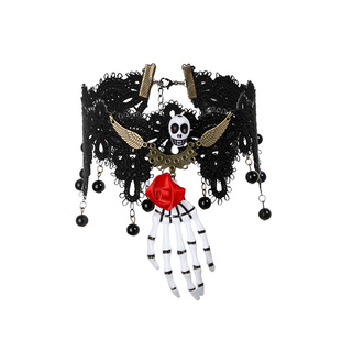 Halloween Headband Decoration Products Ghost Festival Simulation Trick Headband Skull Decoration Funny Headwear Party Hair Accessories