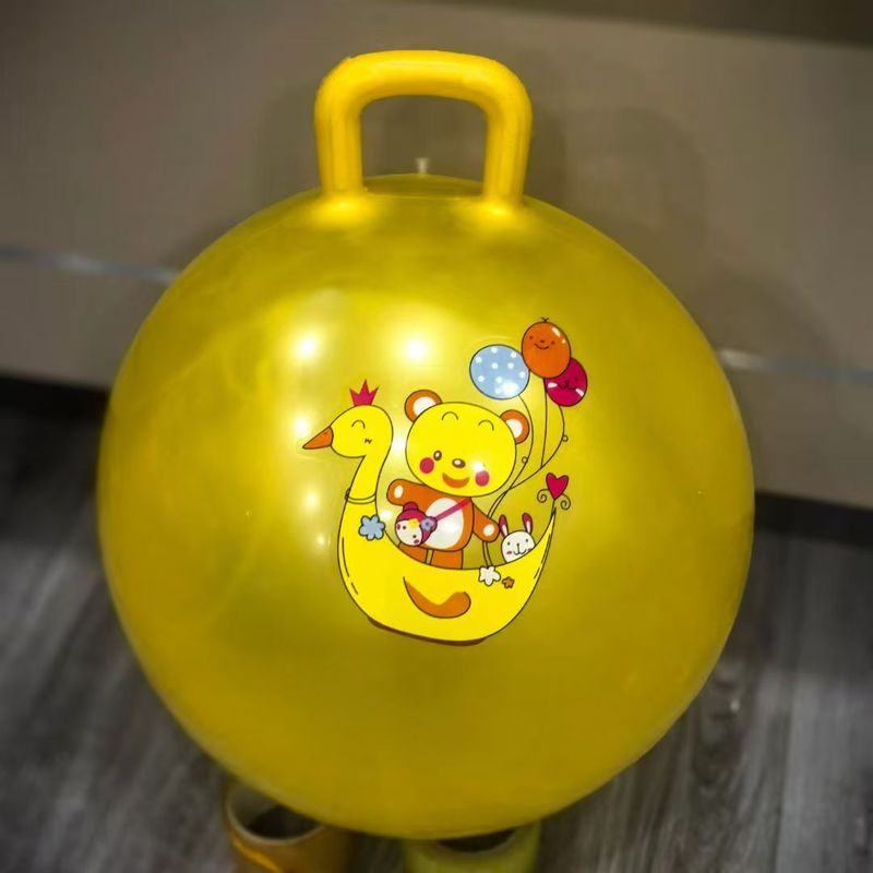 【加厚】羊角球加厚加大幼儿园防爆耐磨蹦蹦球户外感统训练球儿童|undefined