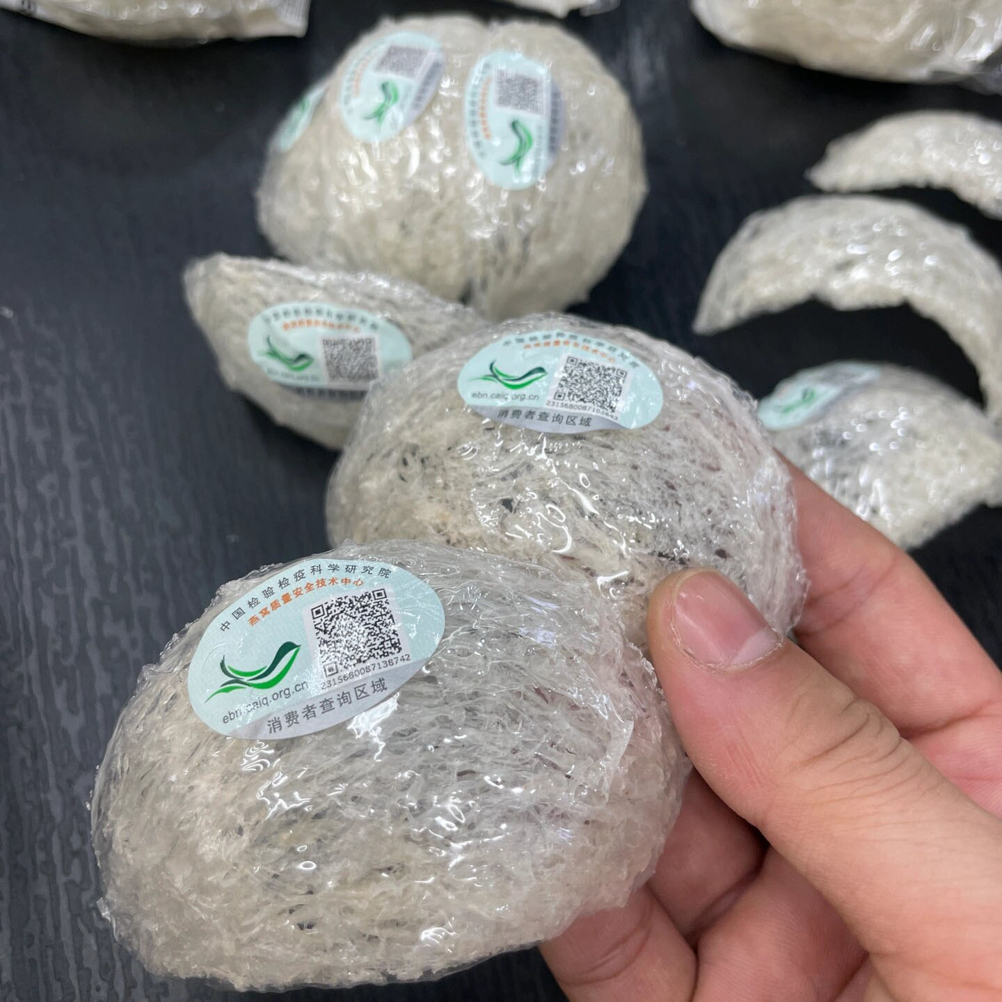 Indonesian Edible Bird's Nest Yan Wo 30g Ready-to-Stew White Nest Cups Traceable Import details
