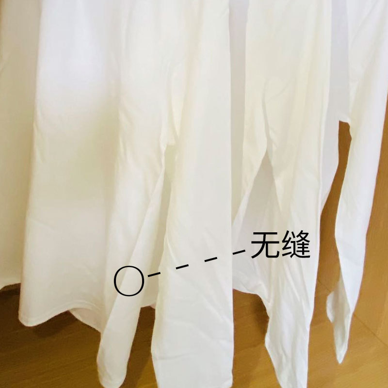 Exportación a Japón 220g camiseta de manga larga de algodón pesado de algodón suelto para hombres y mujeres camisa de fondo de color sólido suéter casual de moda