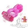 Butterfly bead vibrating ring