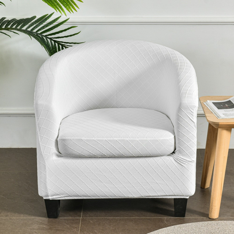 Housse de canapé élastique minimaliste style romantique_voghion.com