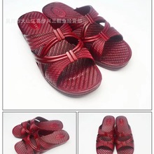 2024新款女士中年家居油拖工厂直批防滑耐磨吹气底舒适经典油拖女