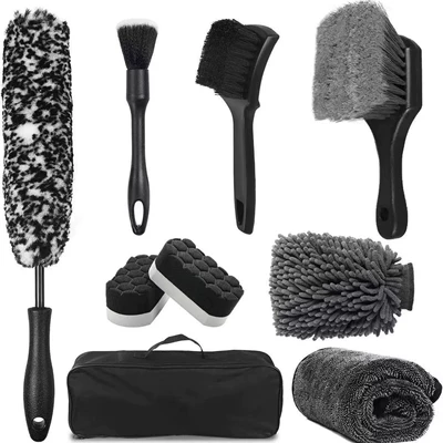 7pcs Soft Wheel Hub | Yà mǎ Car cleaning tools