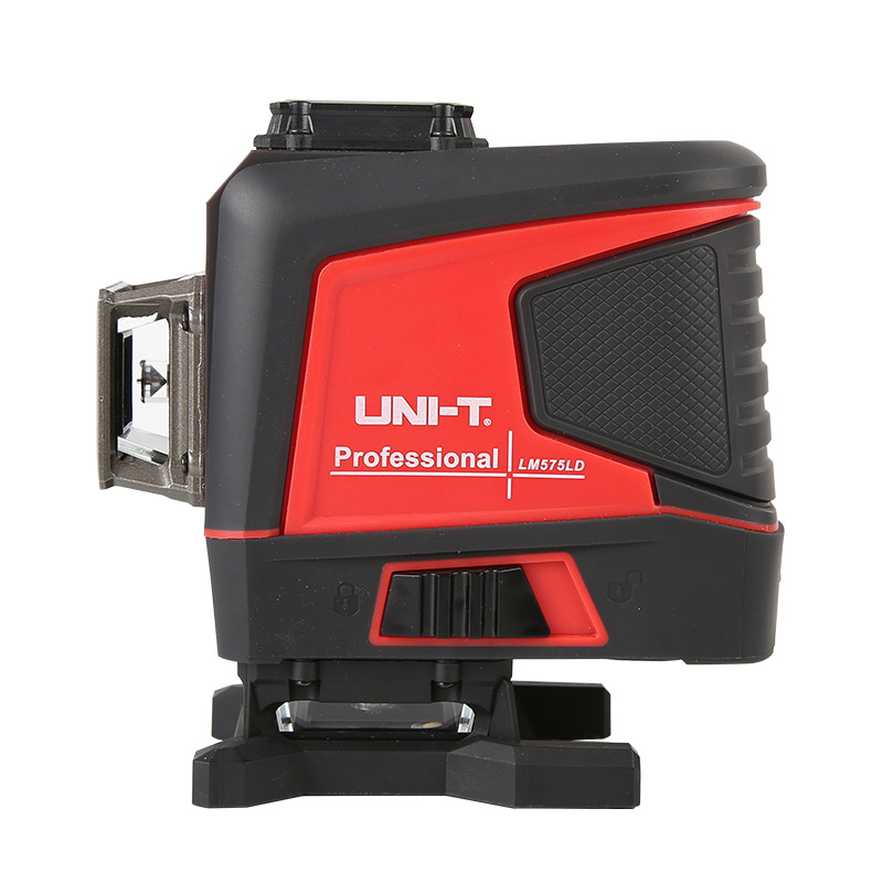 优利德LM575LD激光水平仪绿光2线便携式自动高精度