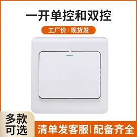 墙壁开关;墙壁插座;其他开关