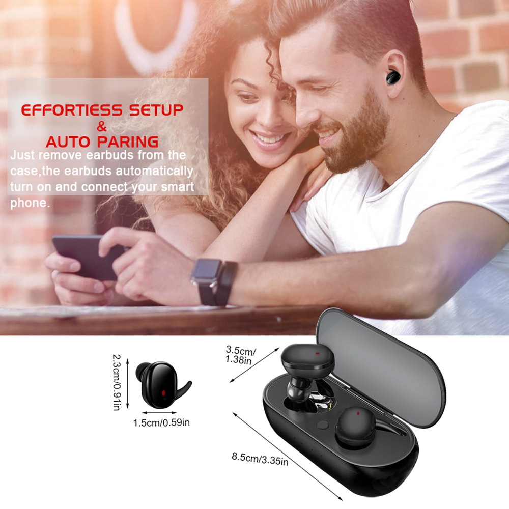 Transfronterizo nuevo Y30 auriculares Bluetooth auriculares bilateral estéreo M10 M19 auricular Bluetooth inalámbrico en stock