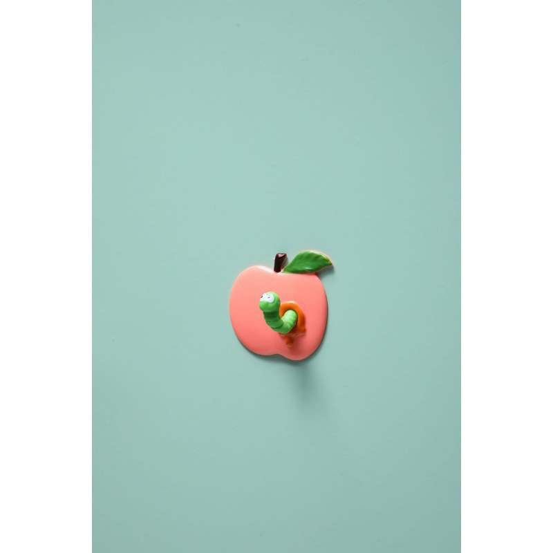 Nuevos ganchos de oruga transfronterizos lindos ganchos de animales de dibujos animados tridimensionales sin perforación y sin dejar ganchos de ropa de pegamento