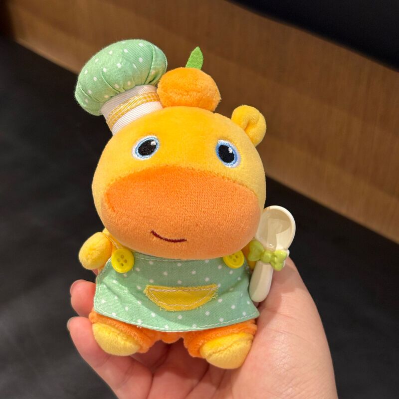 本物のスポット DuoAi Capybara Lulu 周辺ぬいぐるみ面白いスクールバッグバッグペンダントキーホルダー人形ギフト|undefined