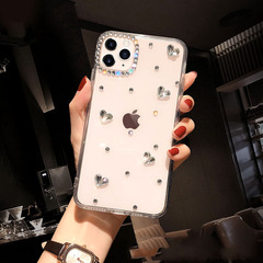 アップル16/15pro携帯電話ケースには、愛iphone14全包透明女性モデル13のアイデアが国境を越えて適用されている