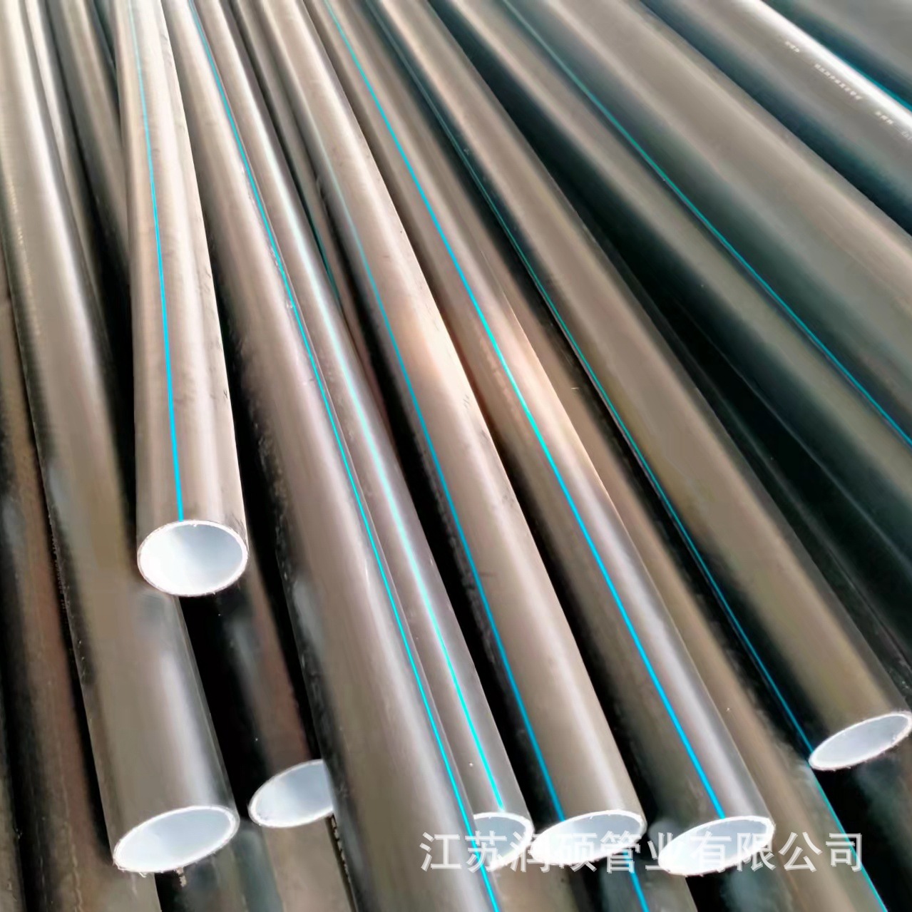 厂家供应HDPE钢丝网骨架聚乙烯复合管PE给水管材消防管工程用管