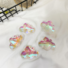 Creative and colorful mobile phone airbag desktop stand for lazy people to follow dramas portable Japanese and Korean retractable selfie ring