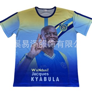 Foreign Trade Presidential Campaign Advertising Shirt Full Body Print T-shirt Full Edition Advertising Shirt Polyester Crewneck Election Shirt