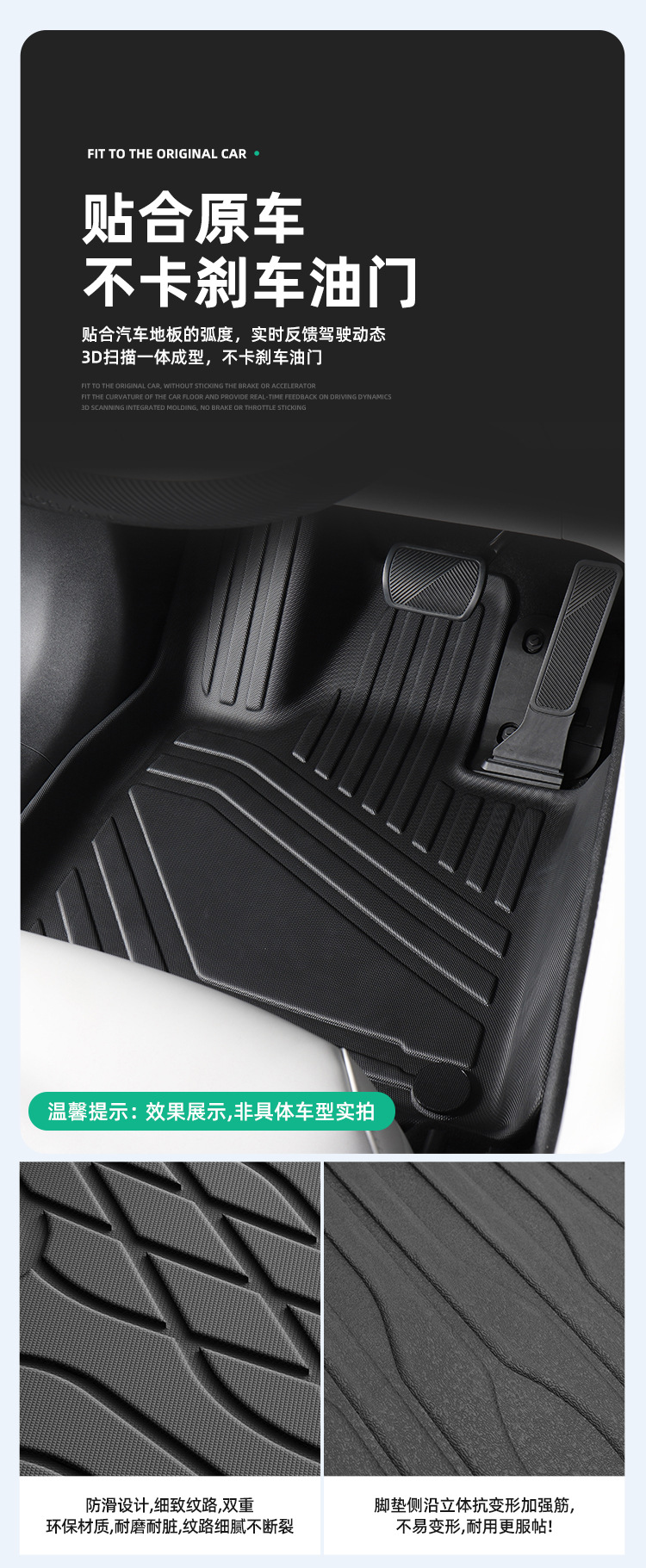 Suitable for 26 Zhiji Ls9 Car Special Floor Mats Tpe Floor Mats Trunk Mats All-Weather Seat Back Mats