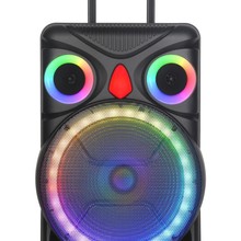 NDR-B15工厂现货15寸音响工厂价音箱DJ音箱舞台拉杆音响K歌可插卡