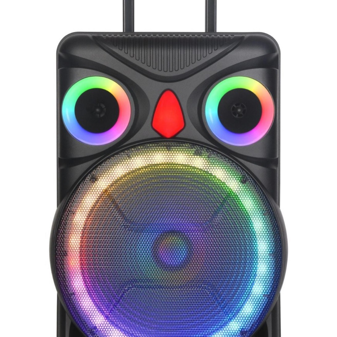 NDR-B15工厂现货15寸音响工厂价音箱DJ音箱舞台拉杆音响K歌可插卡