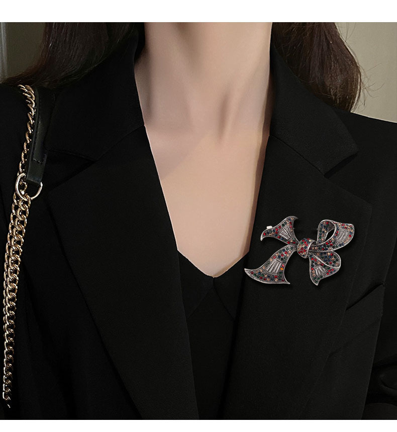 Holiday, Tea Party Occasion Retro Pin Bow Knot Alloy Plating Women's Brooches