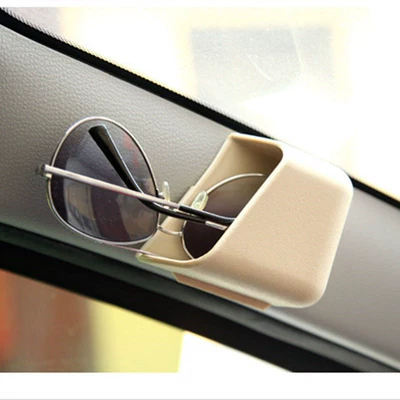Multi-function car mobile phone Car storage bag/box - beige-pair