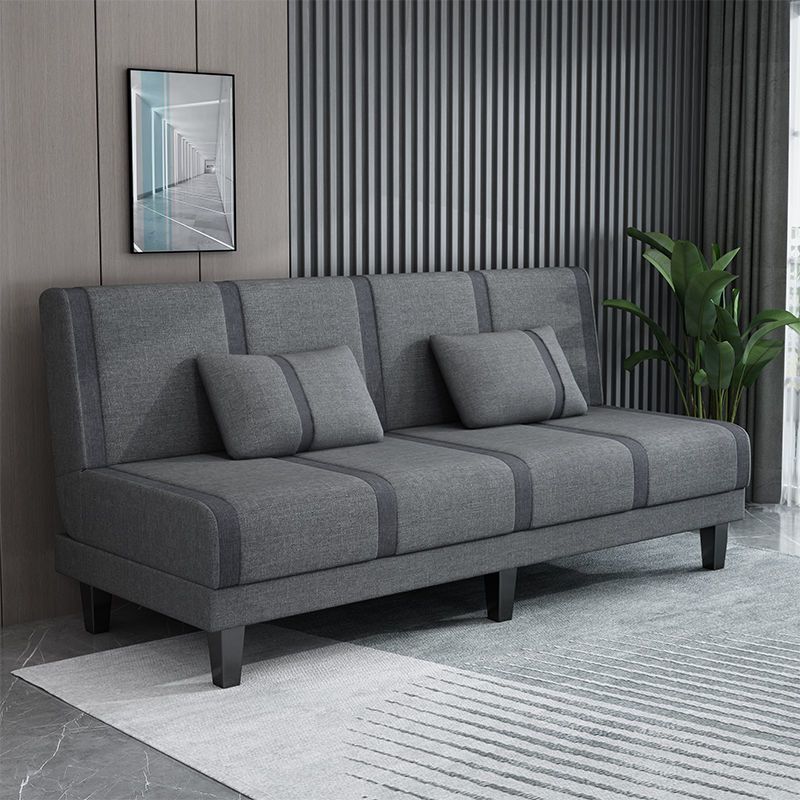 Dark gray-cotton and linen
