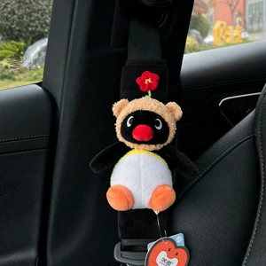Pingu Kiçik Pinqvin Avtomobil Təhlükəsizlik Kəməri Çiyin Yastığı, Boğulma Əleyhinə Yaradıcı Hədiyyə