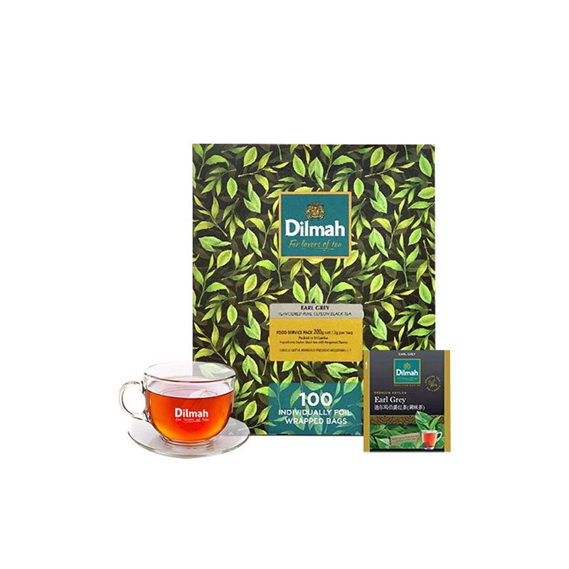 Dilmah Dilma 100 Pieces/Box Multi-Taste Choice Earl's Selection Ceylon Black Tea Catering Hotel Portable