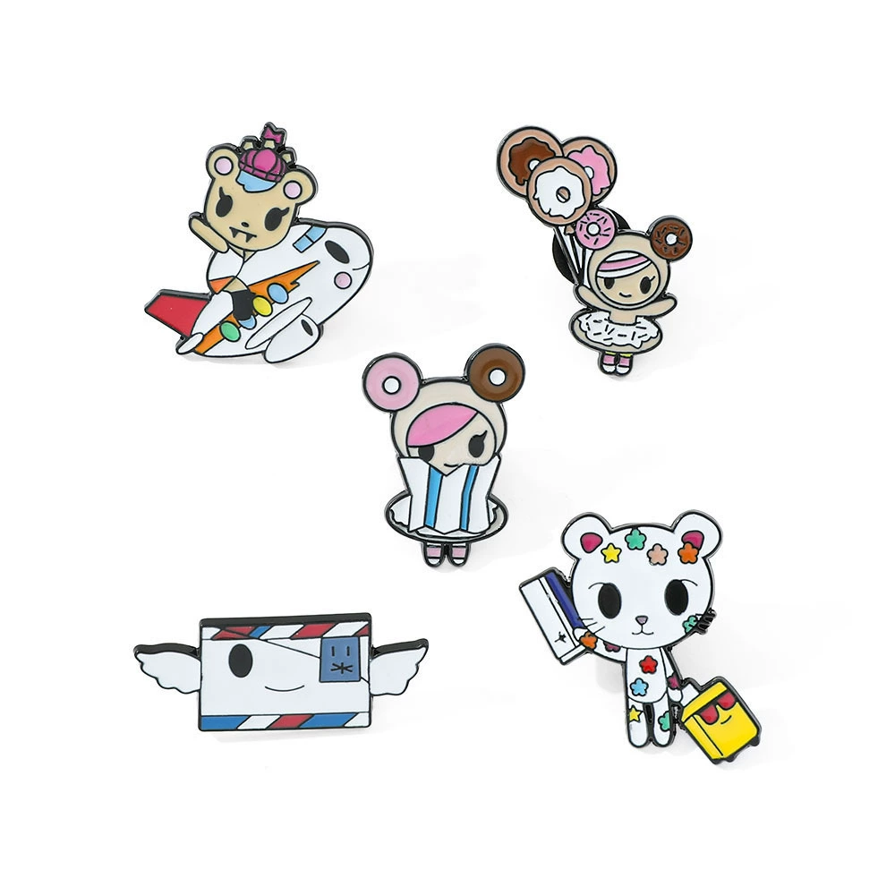 Cartoon badge, brooch, bag accessory