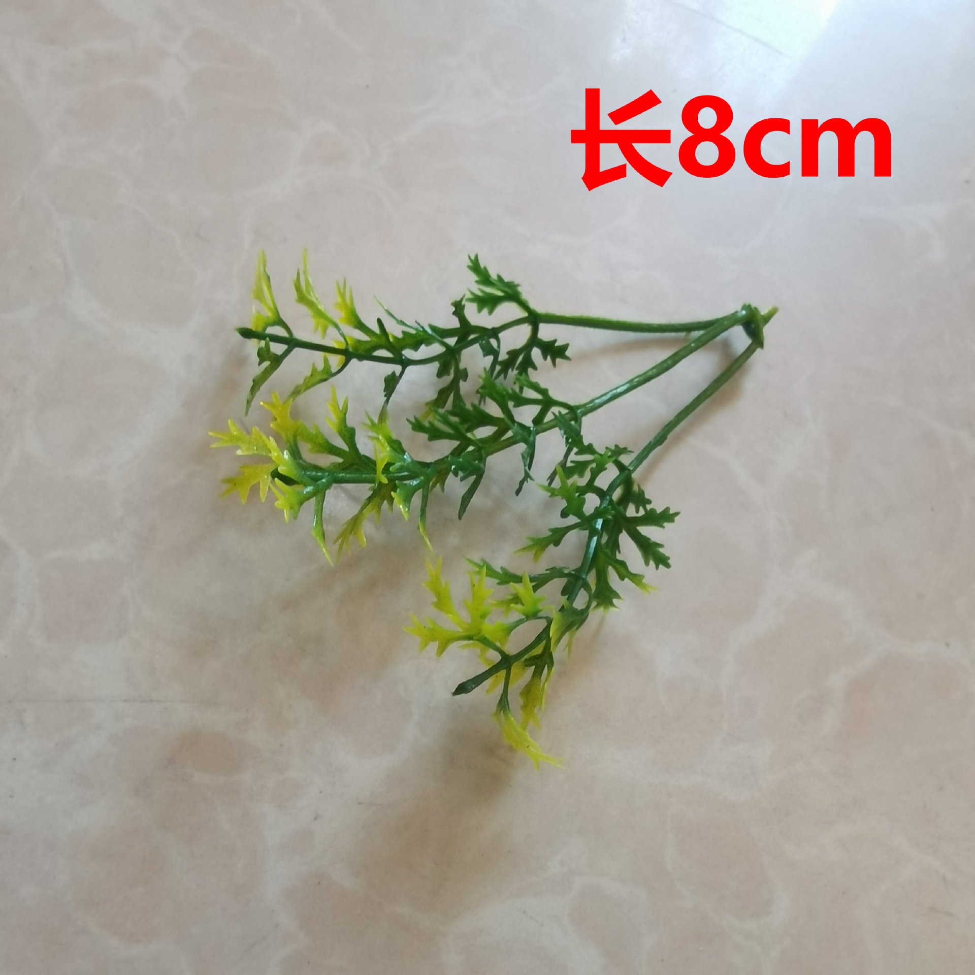 Imitación de hojas verdes hierba de agua hoja persa decoración de flores de boda pared flor de pecho accesorios de muñeca flores diy accesorios hechos a mano