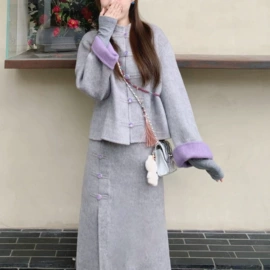 女式羊毛衫;女式毛呢外套;连衣裙